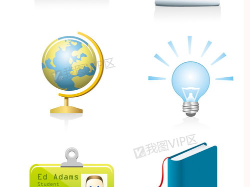 卡通文化、學習用品、獎杯矢量素材及機械設備圖片資源大全 - EPS格式下載